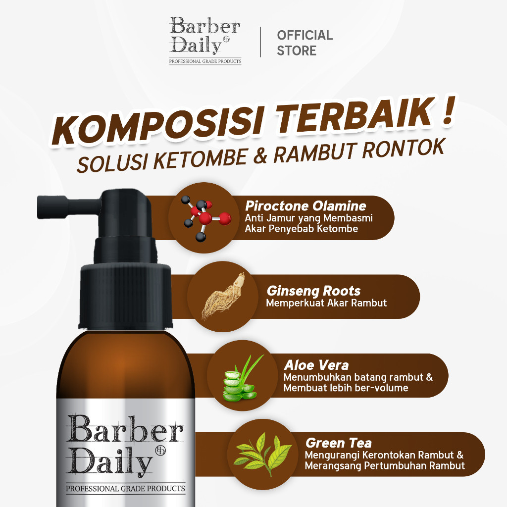 barber daily 2in1 hair tonic 140ml barber daily 2in1 hair tonic 140ml
