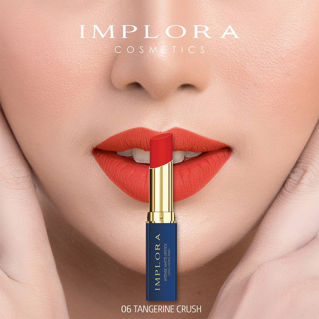 implora intense matte lipstick/lipstik implora intense matte lipstick/lipstik