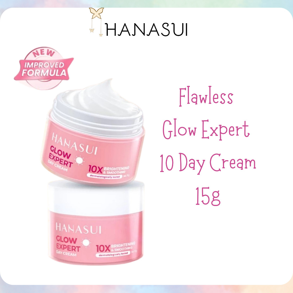 hanasui glow expert day cream 15g / pelembab wajah hanasui glow expert day cream 15g / pelembab wajah