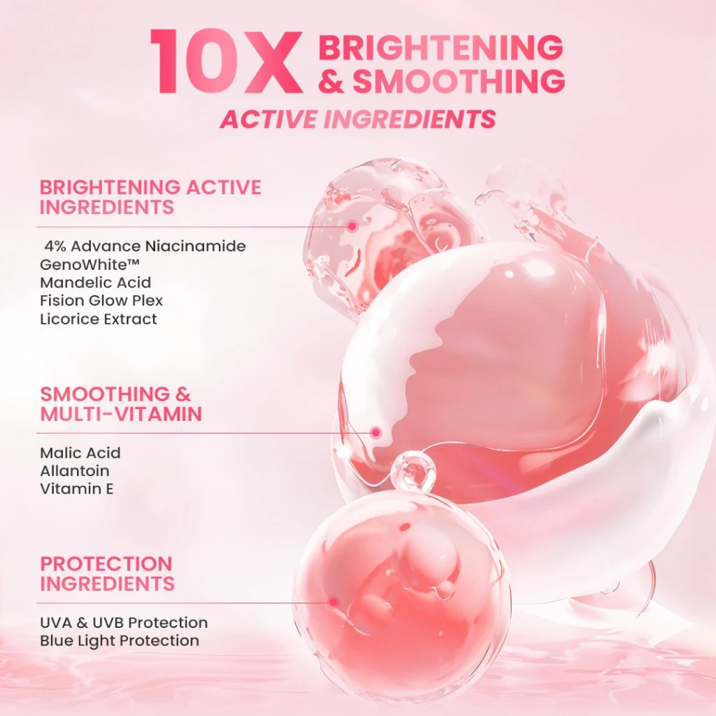 hanasui glow expert day cream 15g / pelembab wajah hanasui glow expert day cream 15g / pelembab wajah