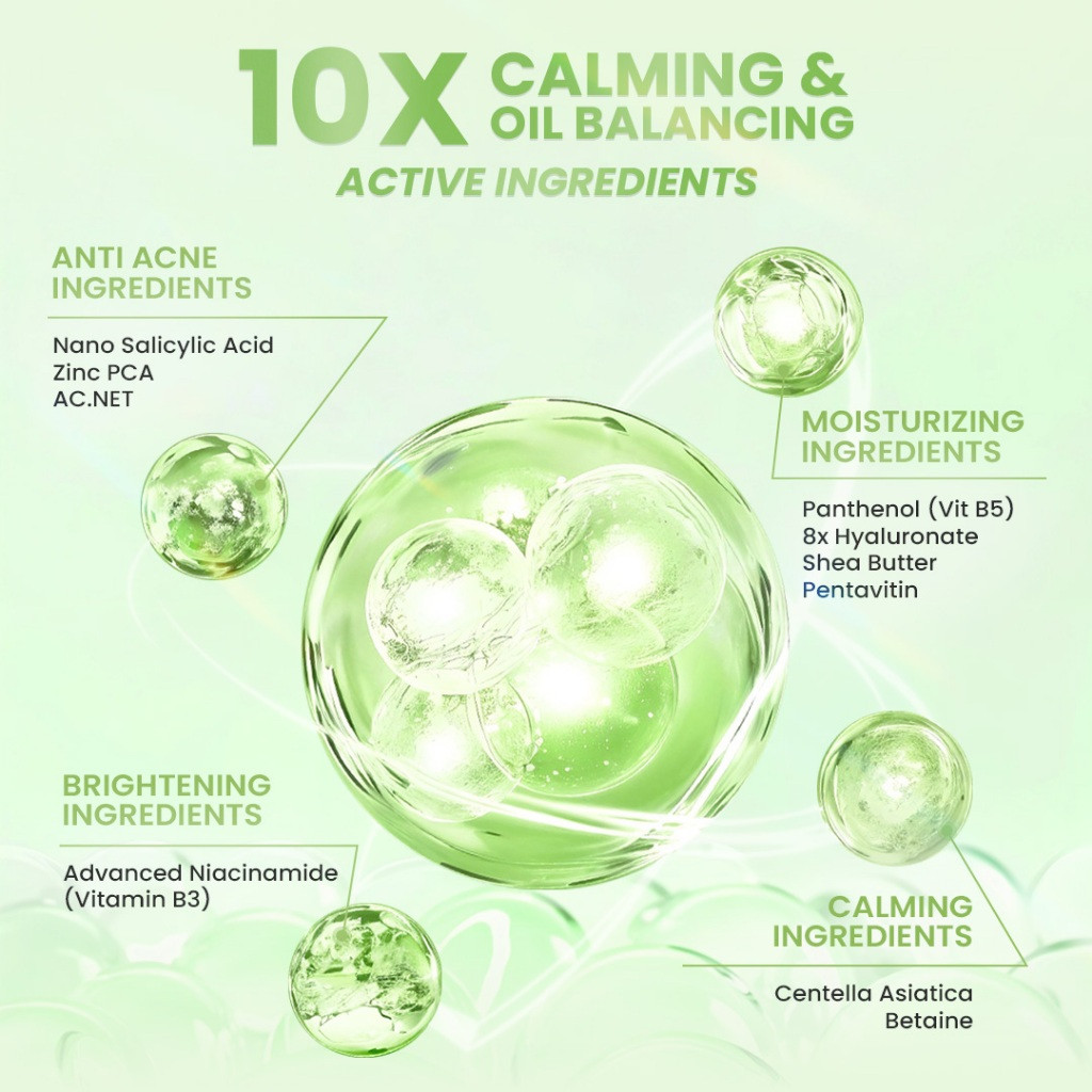 hanasui acne expert night cream 15g/pelembab wajah berjerawat hanasui acne expert night cream 15g/pelembab wajah berjerawat