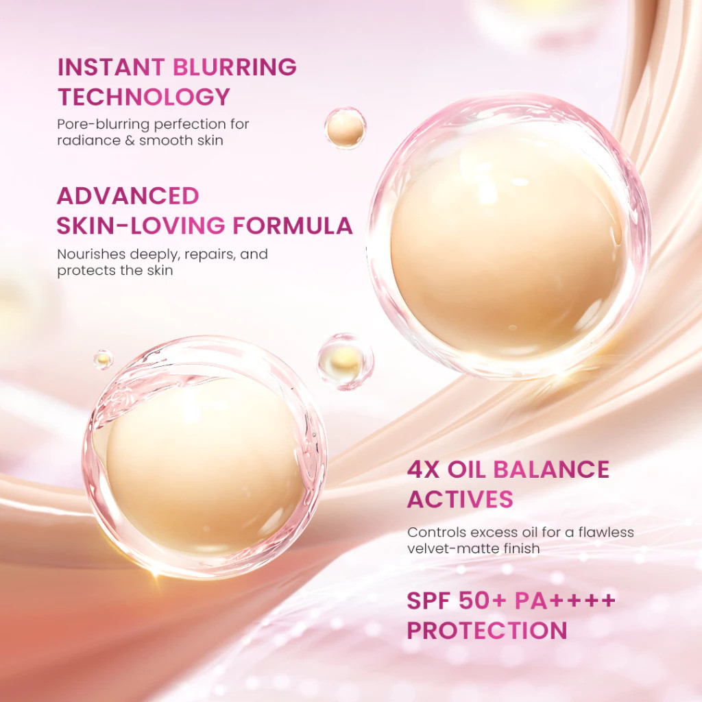 hanasui next level airy velvet cushion 15g/alas bedak hanasui next level airy velvet cushion 15g/alas bedak