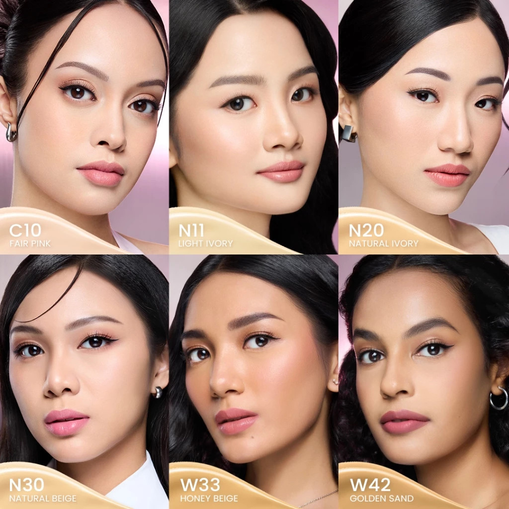 hanasui next level airy velvet cushion 15g/alas bedak hanasui next level airy velvet cushion 15g/alas bedak
