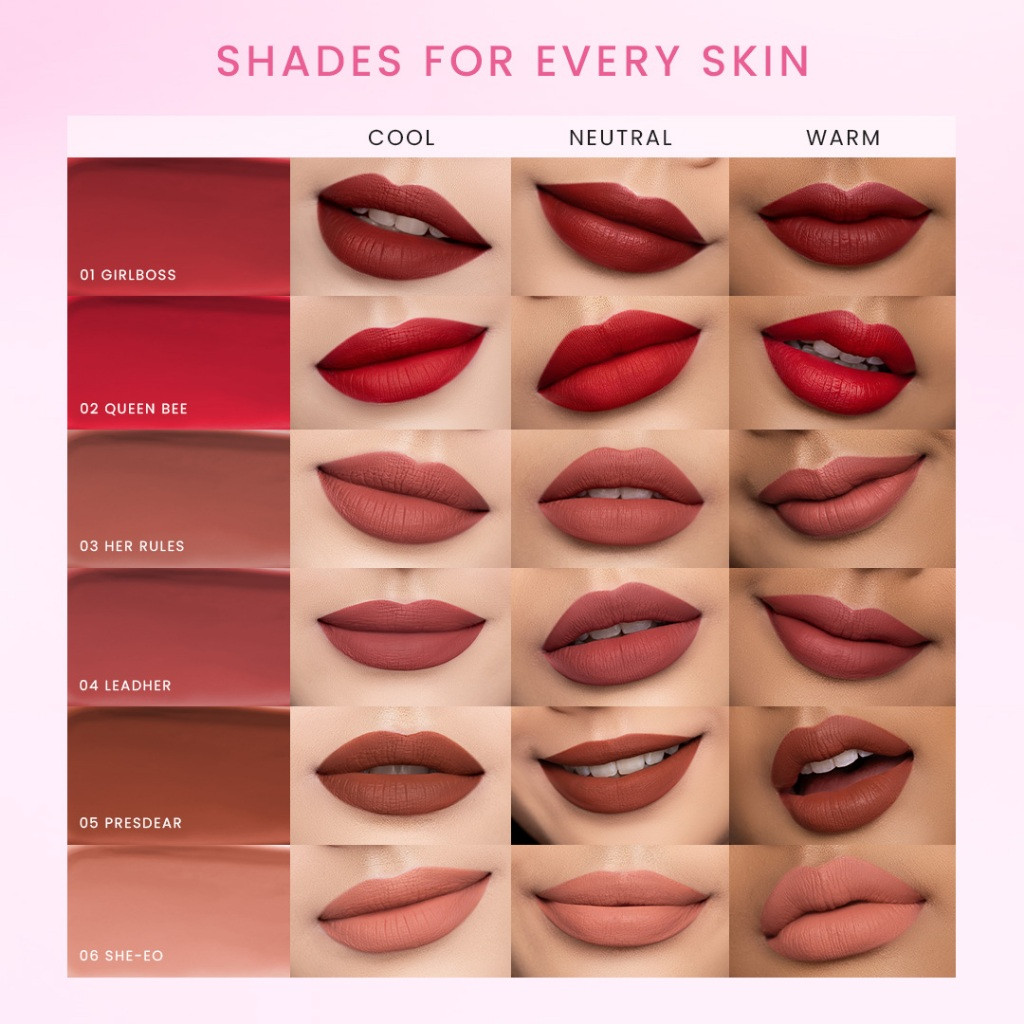 hanasui next level liplast cream/lip matte hanasui next level liplast cream/lip matte