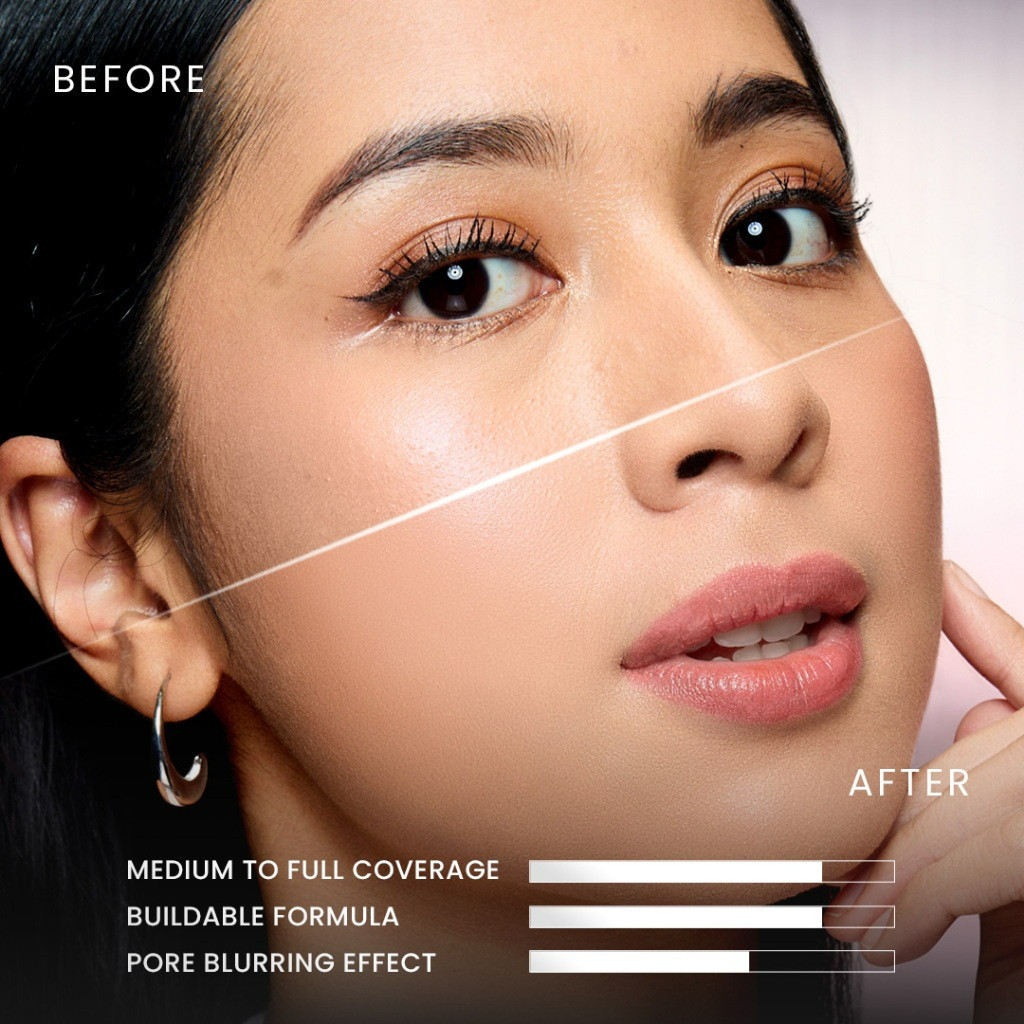 hanasui next level coverlock powder foundation 10g/bedak padat hanasui next level coverlock powder foundation 10g/bedak padat
