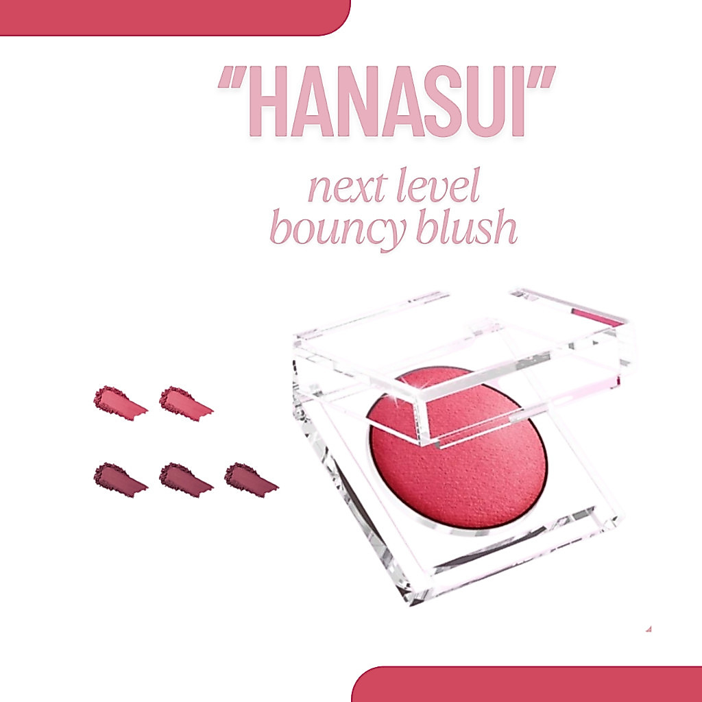 hanasui next level bouncy blush on/perona pipi hanasui next level bouncy blush on/perona pipi