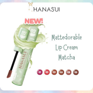 hanasui mattedorable lip cream matcha latte edition 4g/lipstick/lip matte