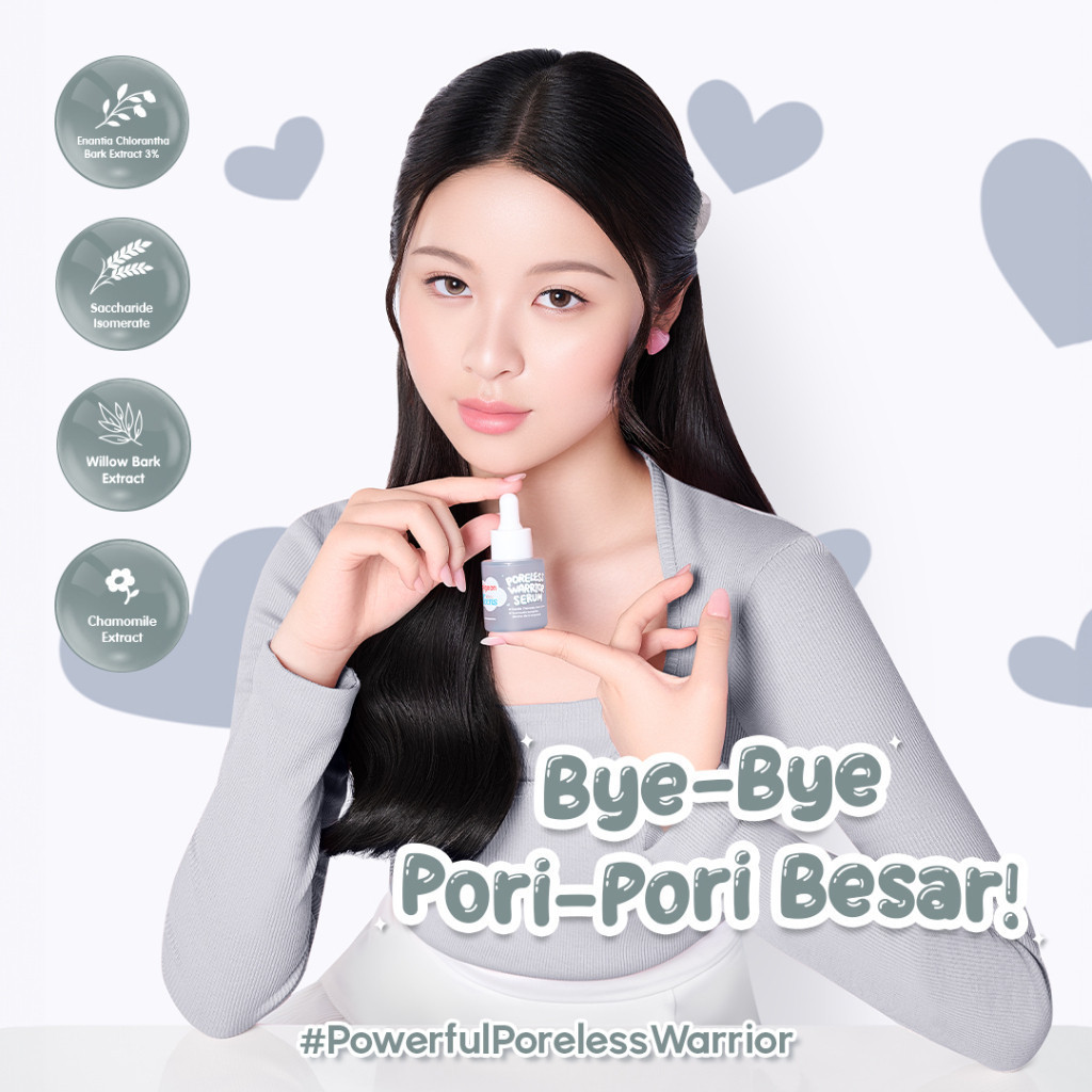pigeon teens poreless warior serum 20ml/serum wajah pigeon teens poreless warior serum 20ml/serum wajah