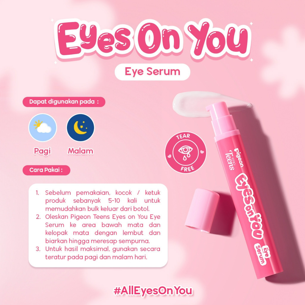 pigeon teens eyes on you eye serum/serum mata pigeon teens eyes on you eye serum/serum mata