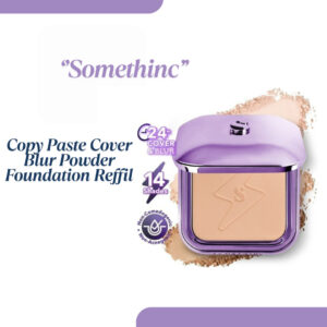 somethinc copy paste coverblur powder foundation 12g/bedak padat