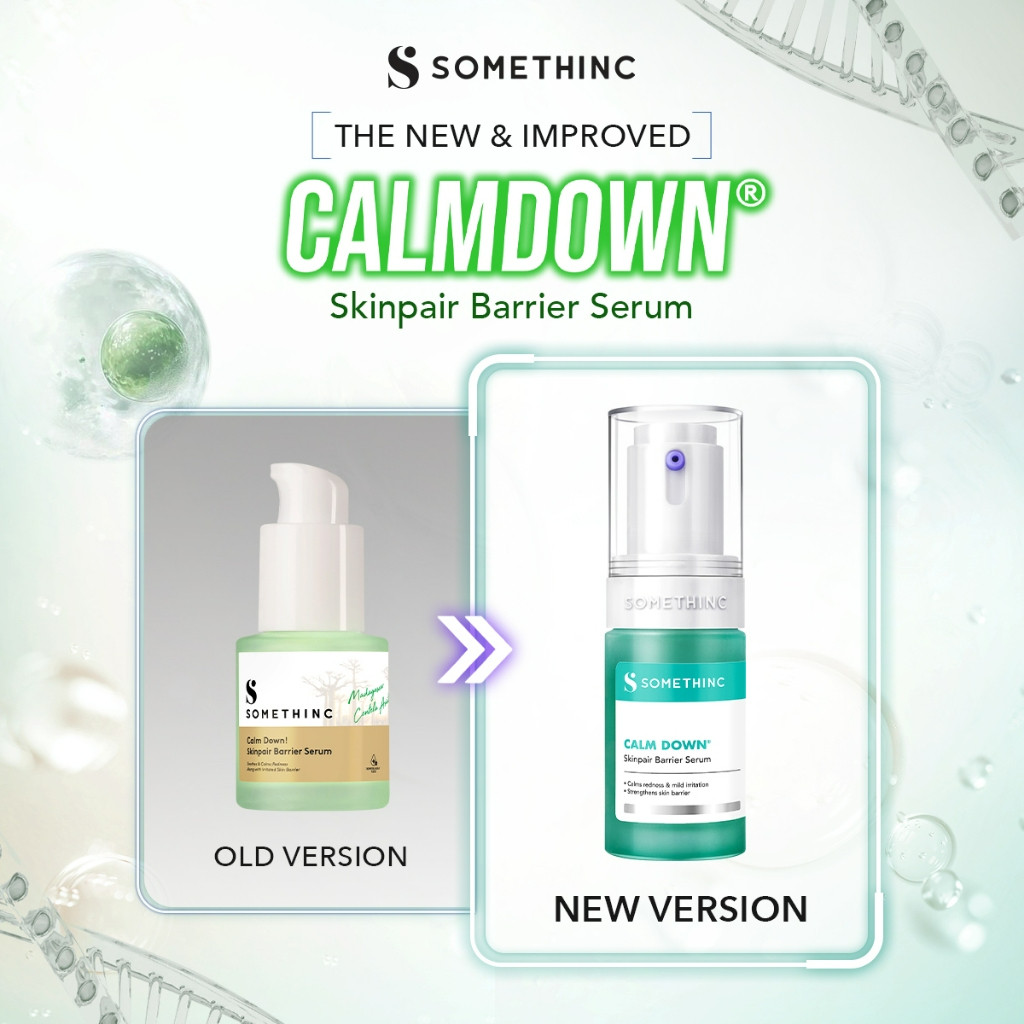 somethinc calm down skinpair barrier serum 20ml/serum wajah somethinc calm down skinpair barrier serum 20ml/serum wajah
