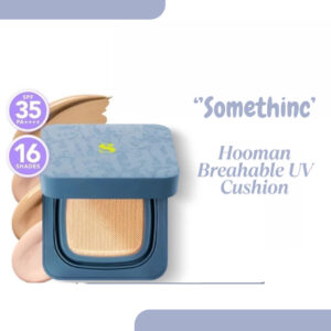 somethinc hooman breathable uv cushion cover spf 35 pa++++ /alas bedak