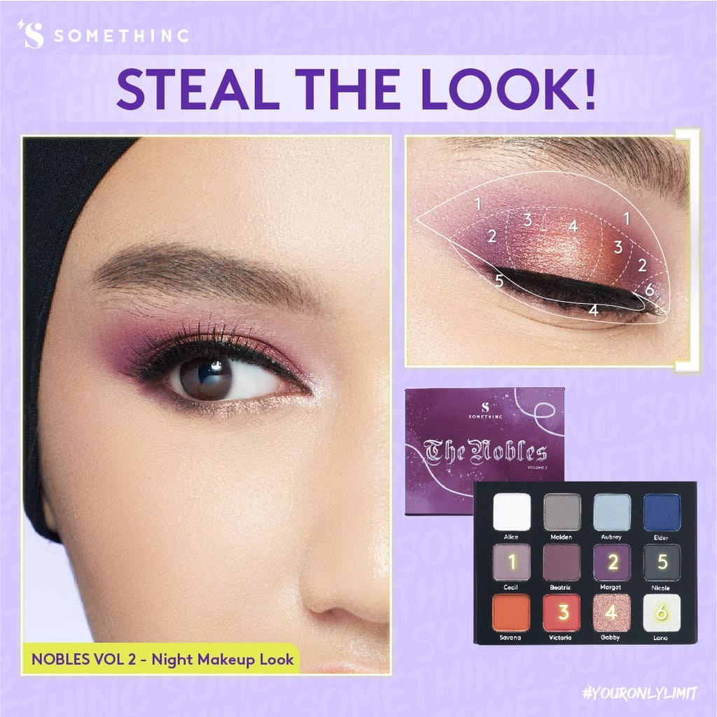 somethinc the nobles eyeshadow palette 8.4g/perona mata somethinc the nobles eyeshadow palette 8.4g/perona mata