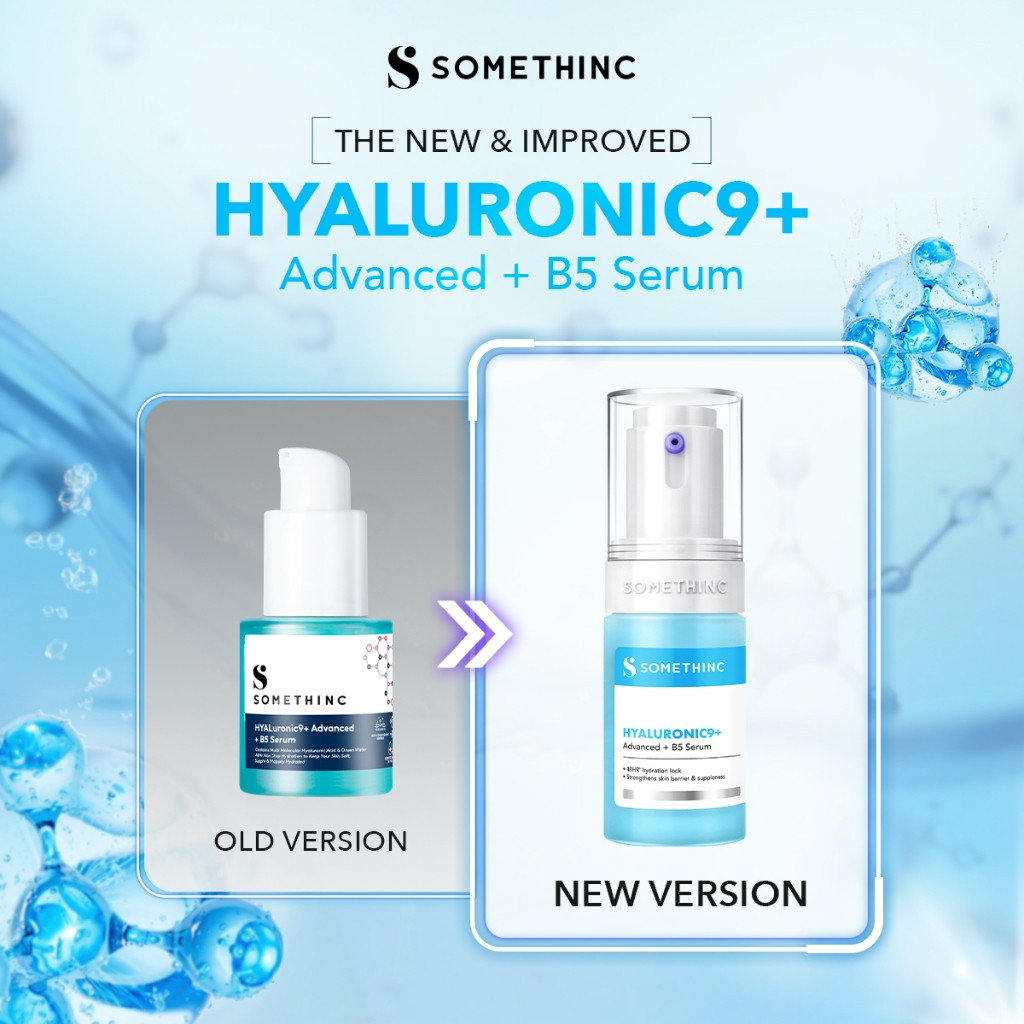 somethinc hyaluronic 9 advanced b5 serum 20ml/serum wajah somethinc hyaluronic 9 advanced b5 serum 20ml/serum wajah