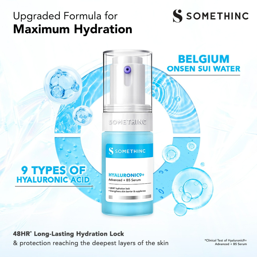 somethinc hyaluronic 9 advanced b5 serum 20ml/serum wajah somethinc hyaluronic 9 advanced b5 serum 20ml/serum wajah