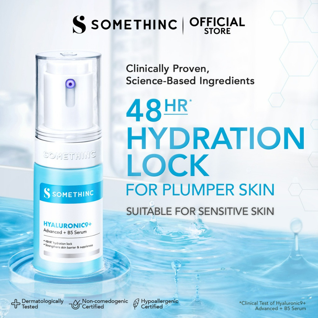 somethinc hyaluronic 9 advanced b5 serum 20ml/serum wajah somethinc hyaluronic 9 advanced b5 serum 20ml/serum wajah