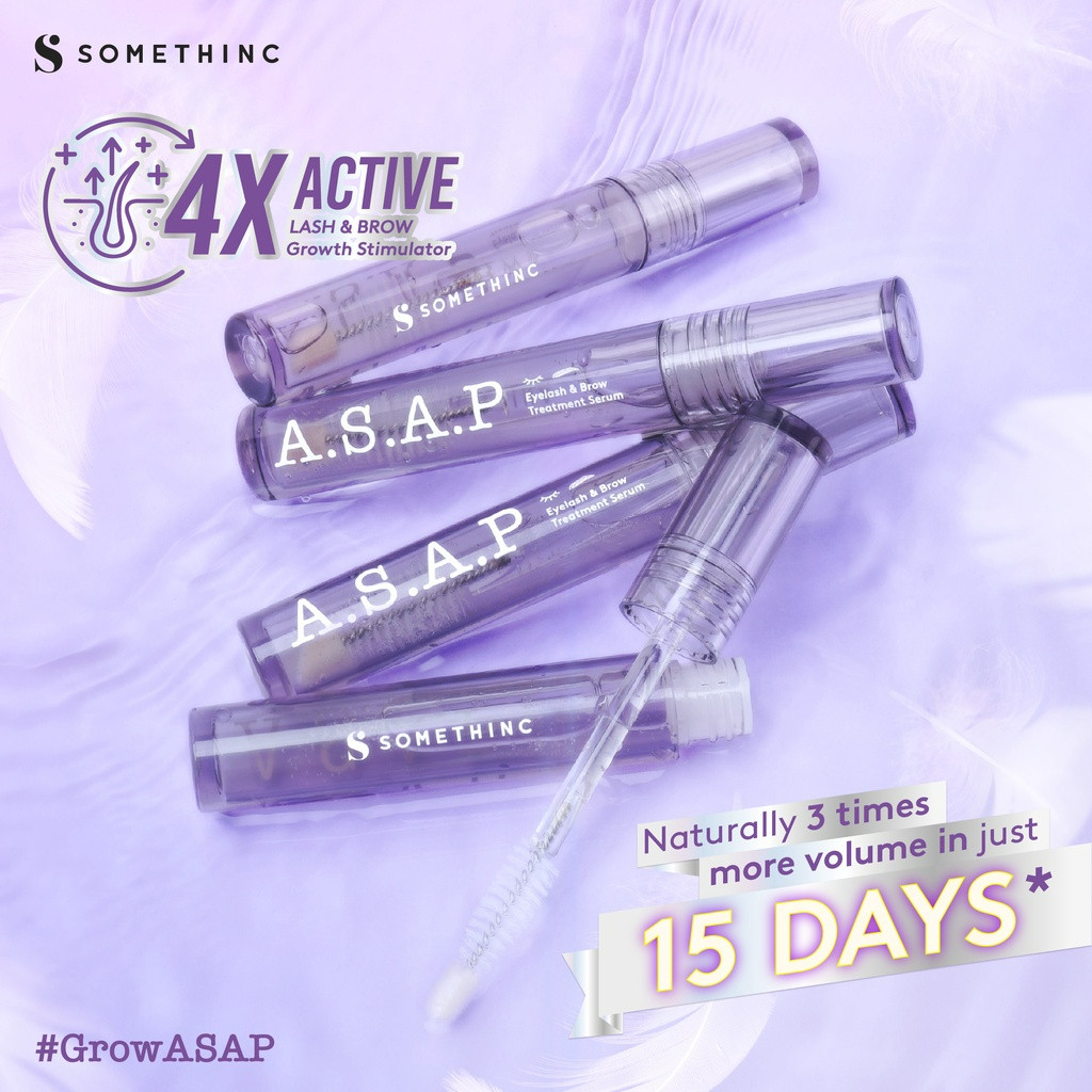 somethinc asap eyelash brow treatment serum 3.5ml somethinc asap eyelash brow treatment serum 3.5ml