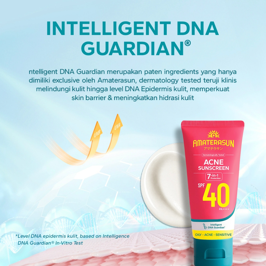 amaterasun acne sunscreen spf 40 pa++++ 40ml/tabir surya amaterasun acne sunscreen spf 40 pa++++ 40ml/tabir surya
