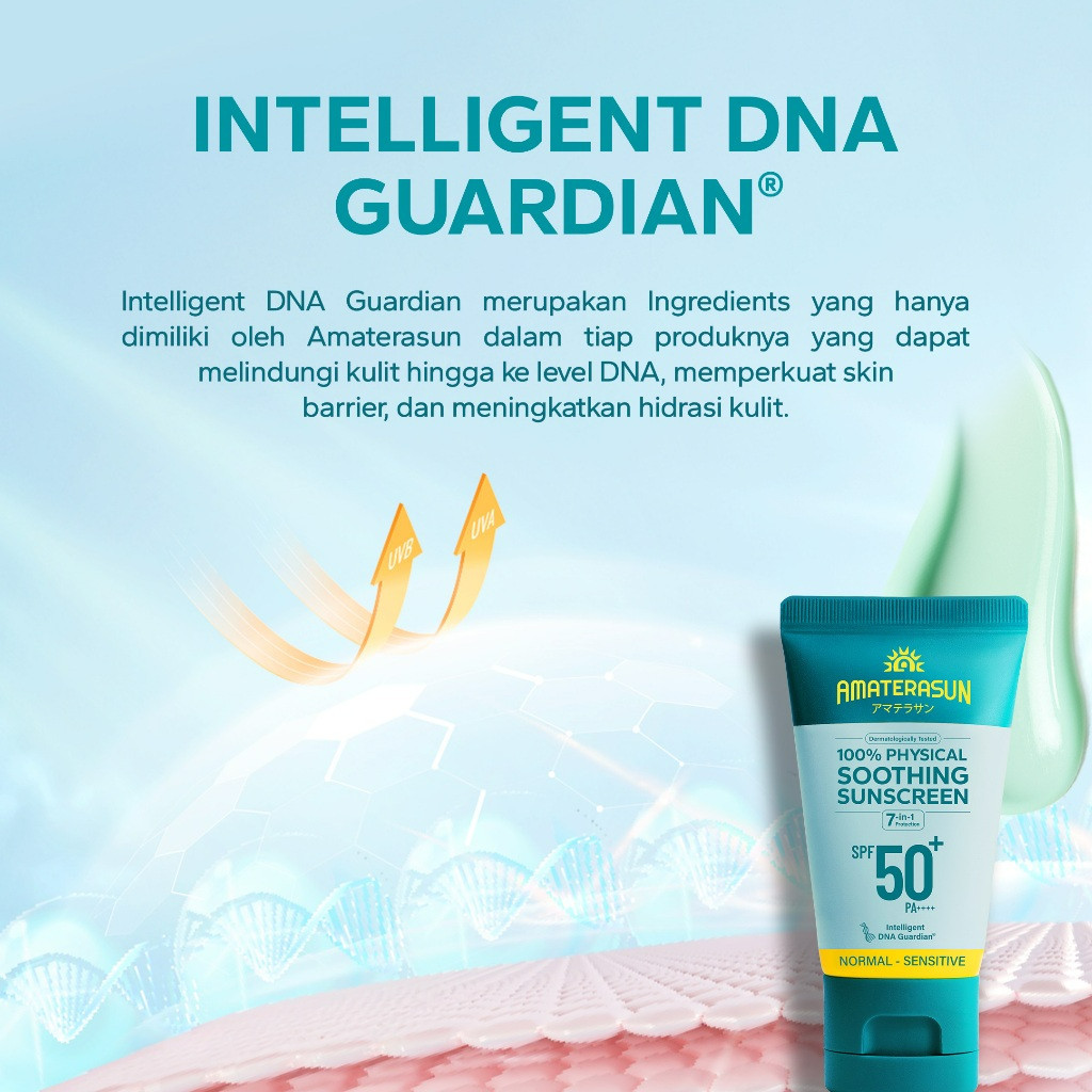 amaterasun 100% physical soothing sunscreen spf 50+ pa++++ 30g/tabir surya amaterasun 100% physical soothing sunscreen spf 50+ pa++++ 30g/tabir surya