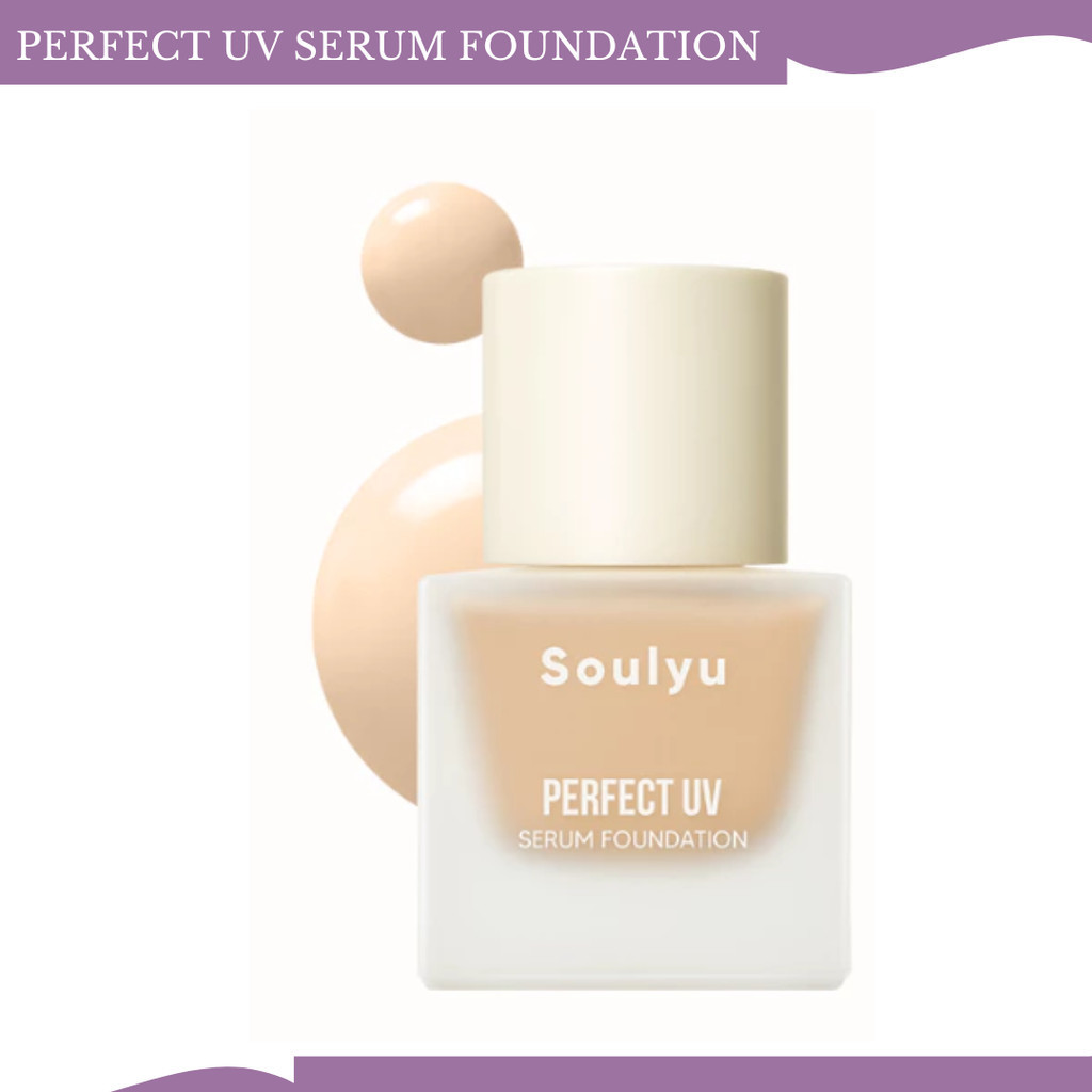 soulyu perfect uv serum foundation 30ml soulyu perfect uv serum foundation 30ml
