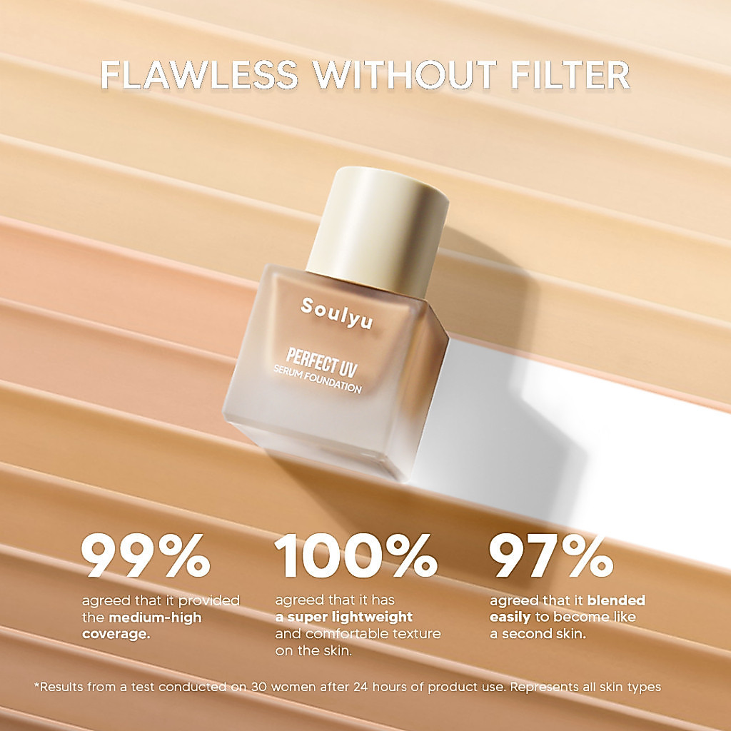 soulyu perfect uv serum foundation 30ml soulyu perfect uv serum foundation 30ml