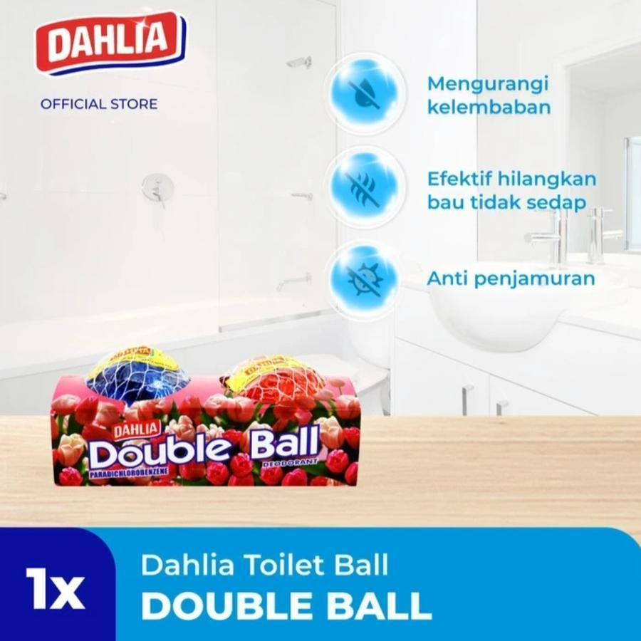dahlia kamper toilet double ball/isi 2pcs dahlia kamper toilet double ball/isi 2pcs