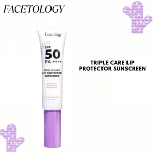 facetology triple care lip protector sunscreen 5g/pelembab bibir