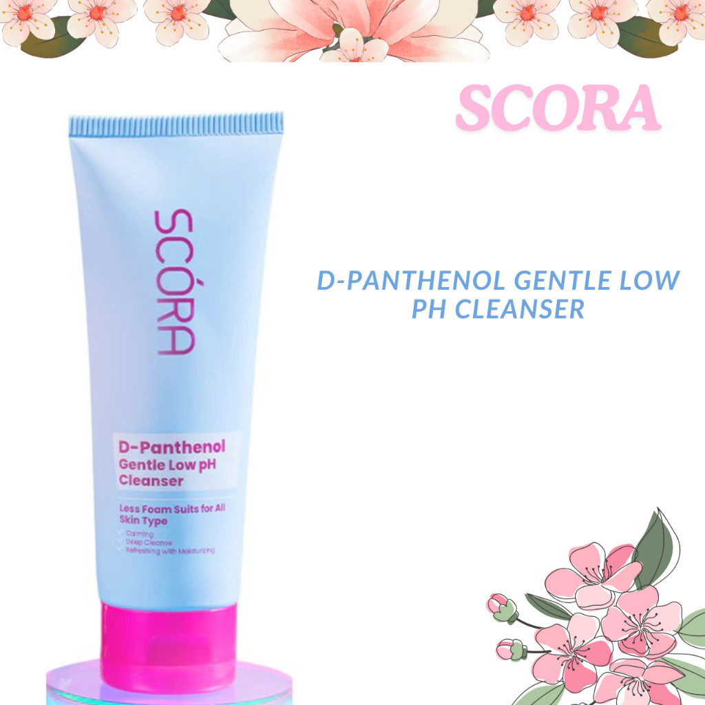 scora d panthenol gentle low ph cleanser 100ml/pembersih wajah scora d panthenol gentle low ph cleanser 100ml/pembersih wajah