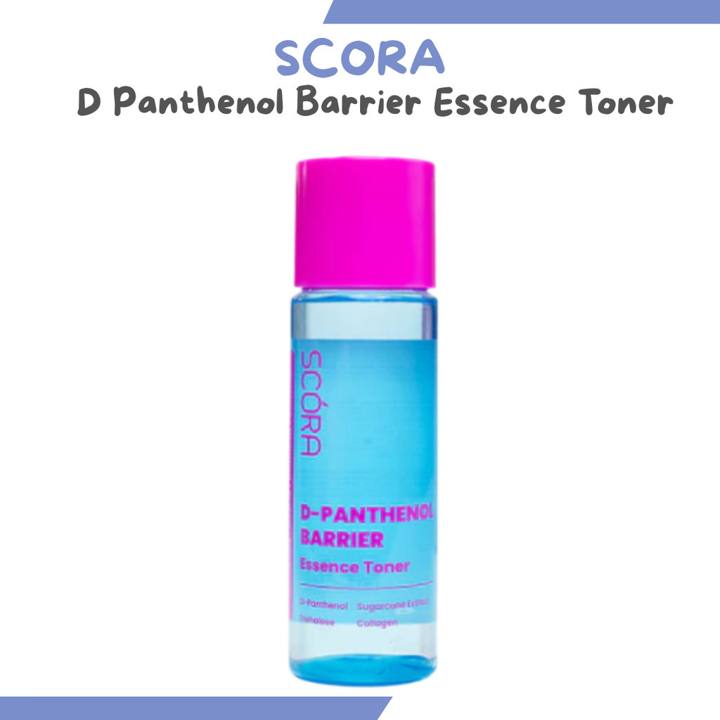 scora d panthenol barrier essence toner 80ml/toner wajah scora d panthenol barrier essence toner 80ml/toner wajah