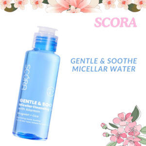 scora gentle and soothe micellar cleansing water 100 ml