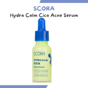 scora hydra calm cica acne serum 20ml/serum wajah