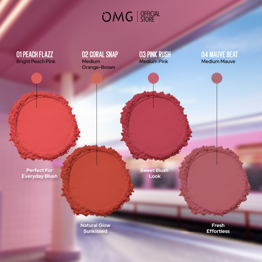 omg oh my glam power last blush to go 2.5g/perona pipi omg oh my glam power last blush to go 2.5g/perona pipi