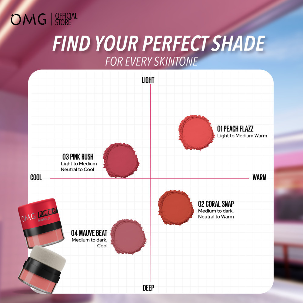 omg oh my glam power last blush to go 2.5g/perona pipi omg oh my glam power last blush to go 2.5g/perona pipi