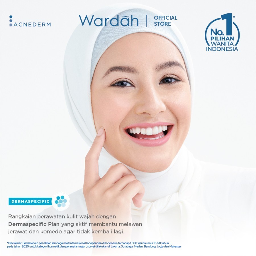 wardah acnederm pore refining toner 100ml wardah acnederm pore refining toner 100ml