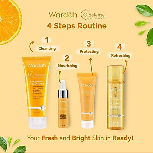 wardah c defense dd cream 20ml/alas bedak wardah c defense dd cream 20ml/alas bedak
