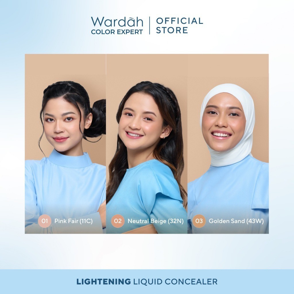 wardah lightening liquid concealer 6g wardah lightening liquid concealer 6g