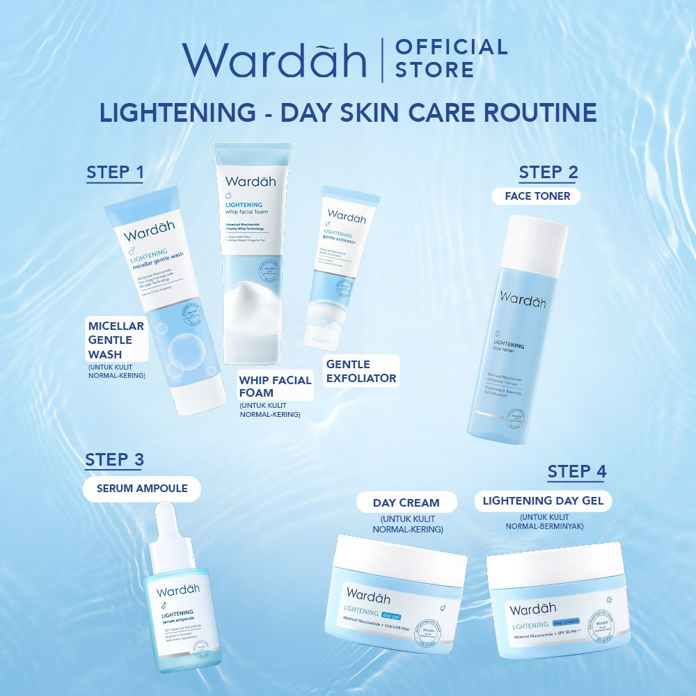 wardah lightening low ph nano niacinamide gentle facial wash 50ml and 100ml/pembersih wajah wardah lightening low ph nano niacinamide gentle facial wash 50ml and 100ml/pembersih wajah