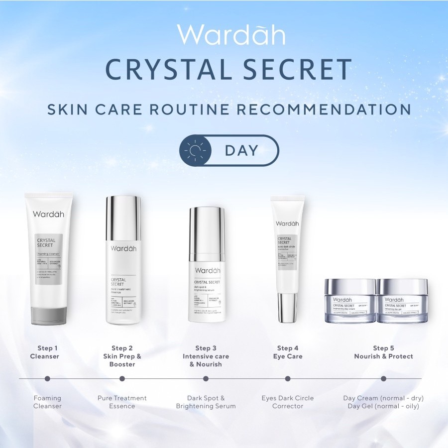 wardah crystal secret melting milk cleanser with natural aha+pha 100ml wardah crystal secret melting milk cleanser with natural aha+pha 100ml