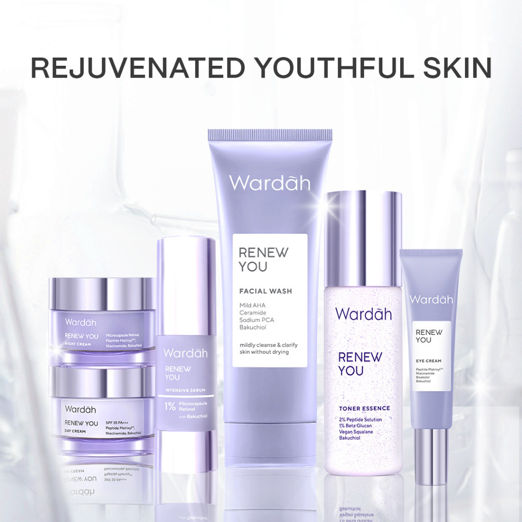 wardah renew you 1% retinol microcapsule ceramide cell renewal serum 15ml and 30ml/serum wajah wardah renew you 1% retinol microcapsule ceramide cell renewal serum 15ml and 30ml/serum wajah
