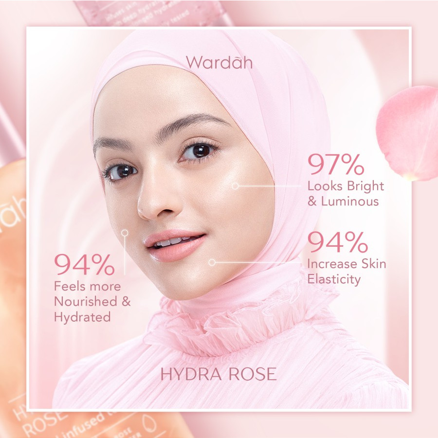 wardah hydra rose gel to foaming cleanser 100ml | pembersih wajah wardah hydra rose gel to foaming cleanser 100ml | pembersih wajah