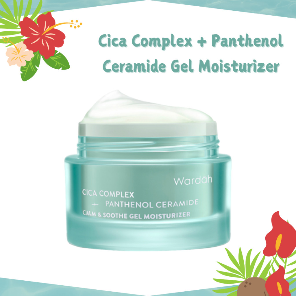 wardah calm and soothe gel moisturizer 30gr/pelembab wajah wardah calm and soothe gel moisturizer 30gr/pelembab wajah
