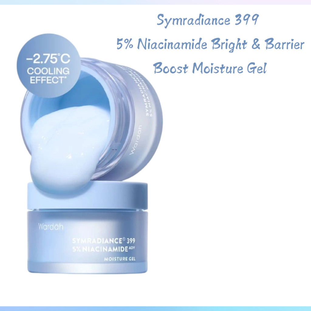 wardah symradiance 399 niacinamide bright and barrier boost moisture gel 30g/pelembab wajah wardah symradiance 399 niacinamide bright and barrier boost moisture gel 30g/pelembab wajah
