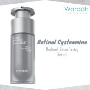 wardah retinal liposome cysteamine radiant resurfacing serum 30ml/serum wajah