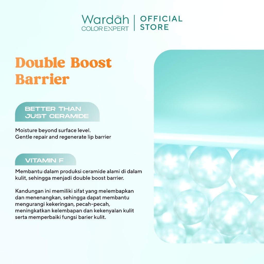 wardah lip barrier sunscreen spf 30 pa+++/lip balm wardah lip barrier sunscreen spf 30 pa+++/lip balm