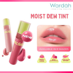 wardah moist dew tint 3g/lip tint