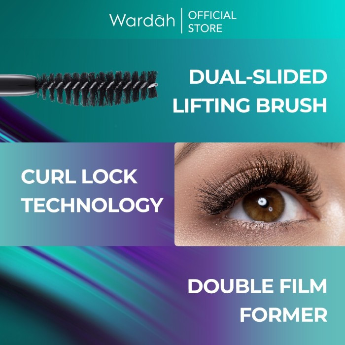 wardah eyexpert liftlast waterproof mascara 8ml | maskara wardah eyexpert liftlast waterproof mascara 8ml | maskara