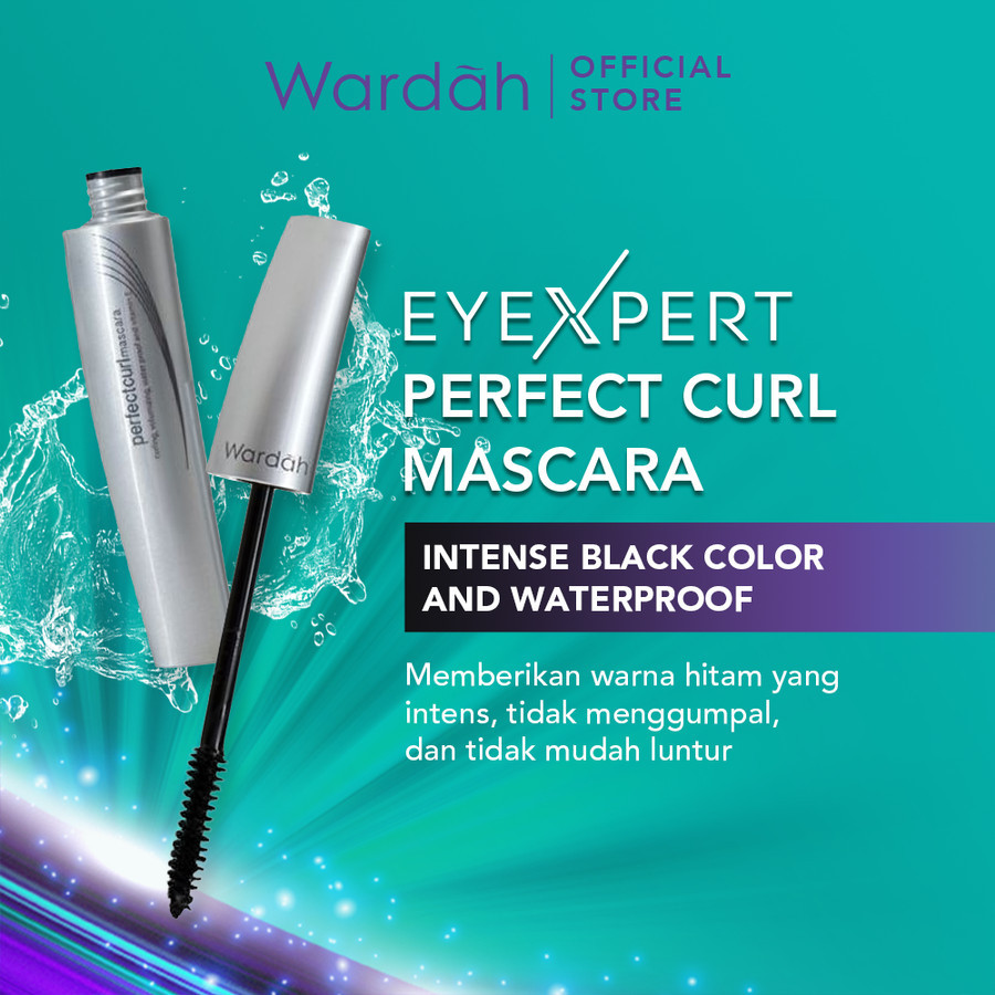 wardah eyexpert perfectcurl mascara 7g | maskara wardah eyexpert perfectcurl mascara 7g | maskara