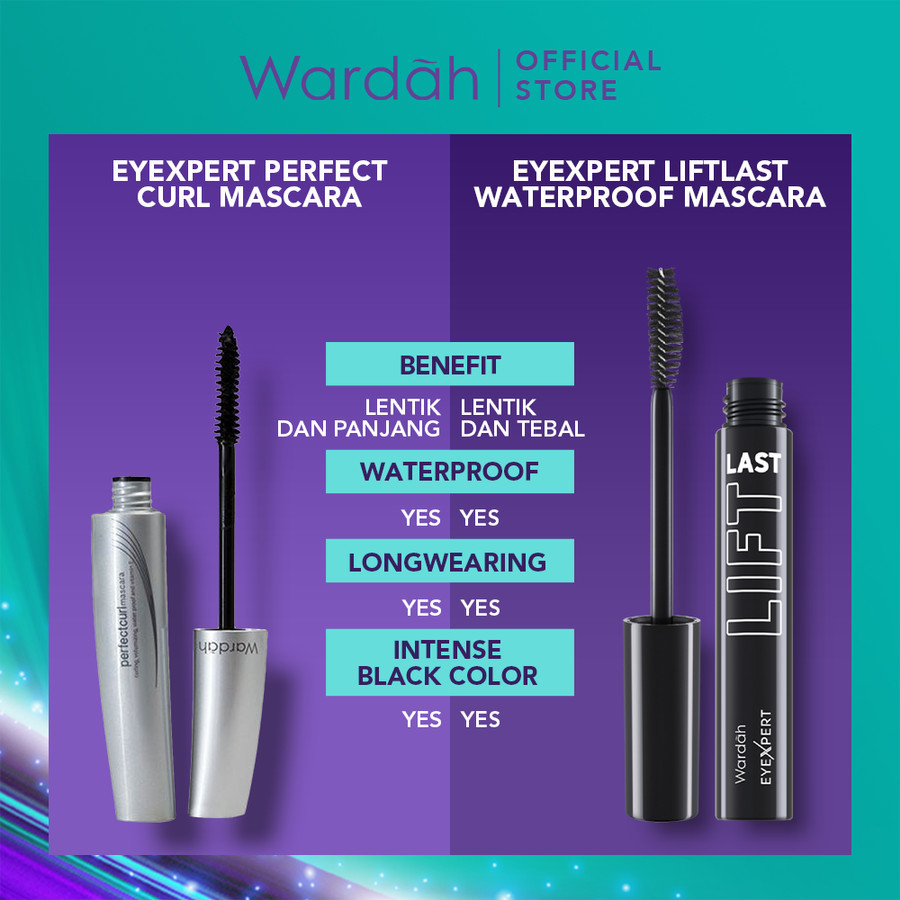 wardah eyexpert perfectcurl mascara 7g | maskara wardah eyexpert perfectcurl mascara 7g | maskara