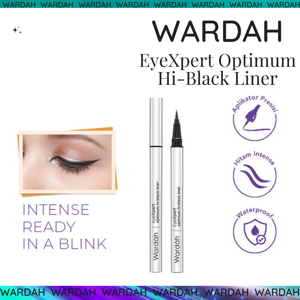 wardah eyexpert optimum hi black liner 1g | eyeliner wardah eyexpert optimum hi black liner 1g | eyeliner
