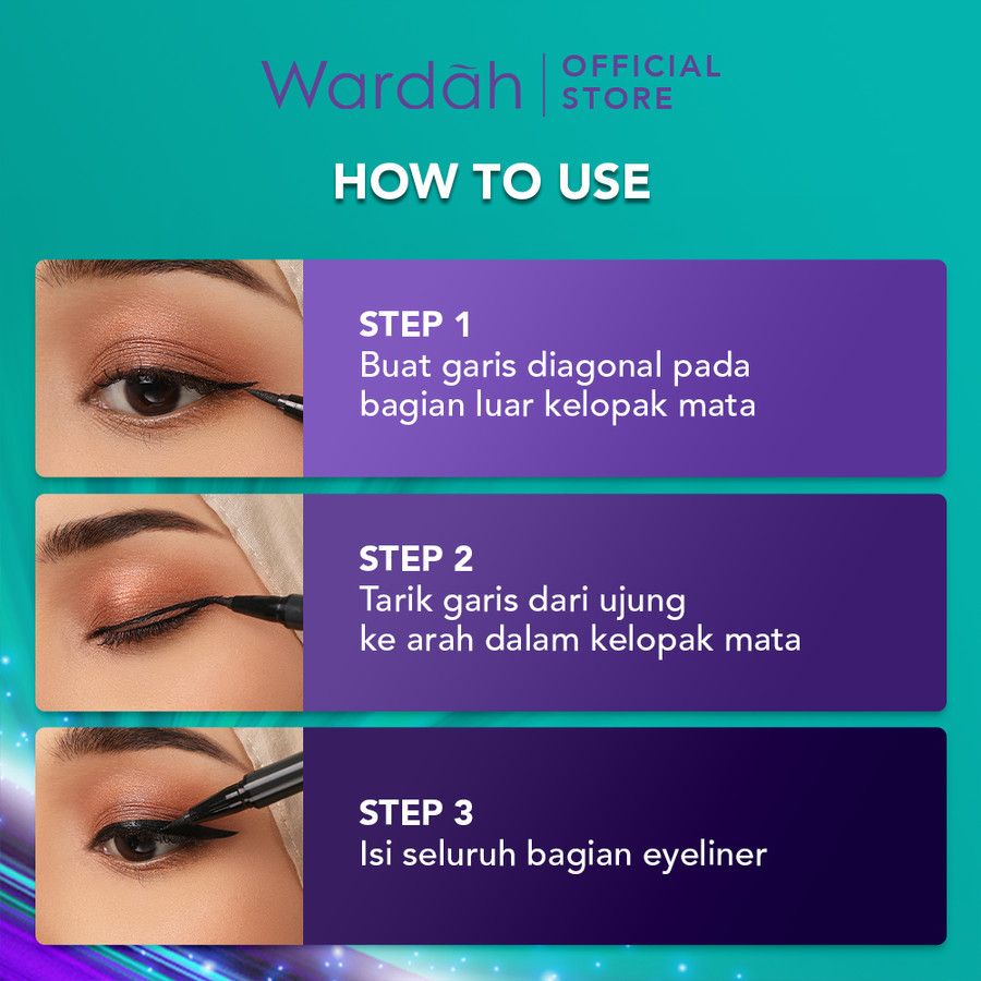 wardah eyexpert optimum hi black liner 1g | eyeliner wardah eyexpert optimum hi black liner 1g | eyeliner